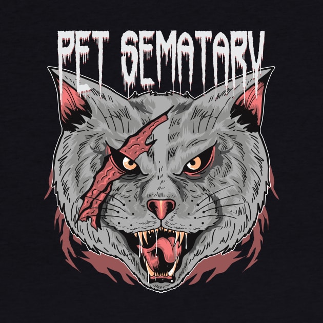 Evil Cat Pet Sematary by BlackRavenOath